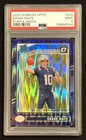 Drake Maye 2024 Panini Donruss Optic Purple Shock Prizm Rated Rookie #229 PSA 9