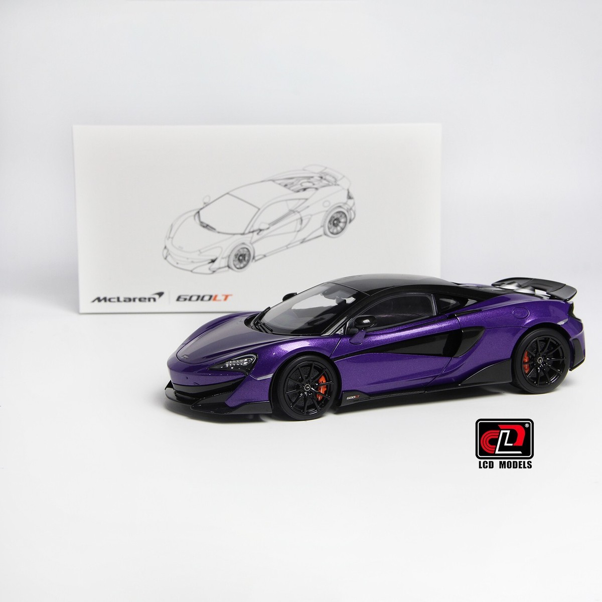 LCDMODELS　1/18　ウアイラR 1/18 LCD Pagani Huayra R (White) Diecast Car Model