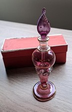 Vintage Egyptian Glass Perfume Bottles /Scent Bottle - 68