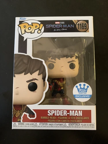 Funko POP Vinyl Marvel UNMASKED SPIDER-MAN No Way Home Shop Exclusive #1169