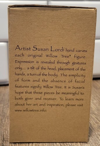 Willow Tree Thank You Figure Angel w/ Flowers Ornament 2002 Susan Lordi Demdaco - Picture 16 of 17