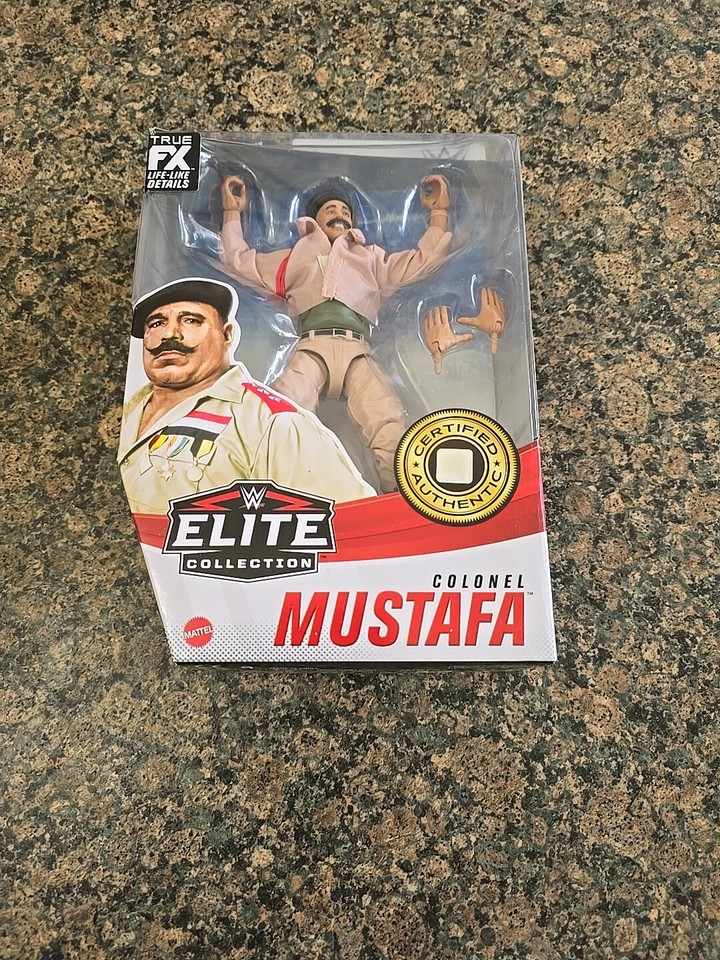 WWE Elite Legends Collectors Edition Colonel Mustafa (IRON SHEIK) Brand