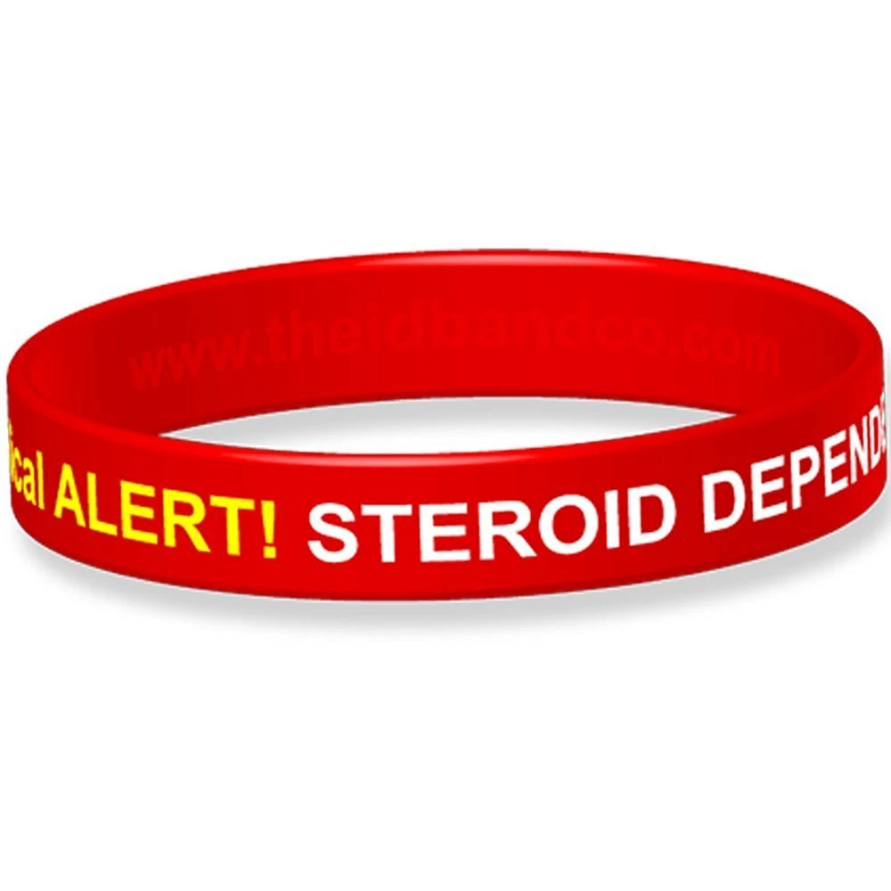 Steroid alert best sale bracelet