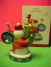 Hallmark ONE [Man] SNOWMAN BAND MAGIC SOUND & MOTION 2013