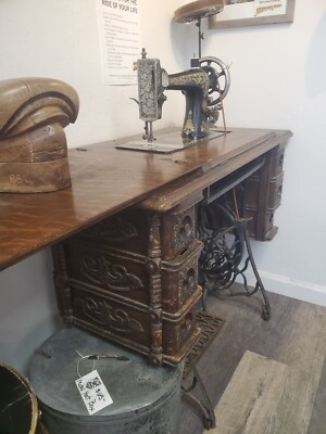 Vintage singer sewing machine from 1890. Model # b475680 | eBay