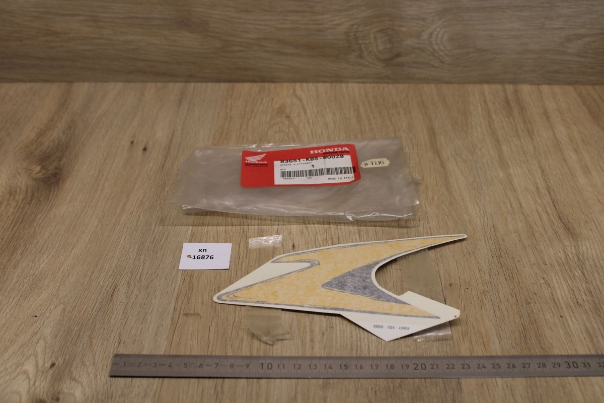 Honda 83651-KBS-W00ZB Stripe A NOS NEU genuine xn16876 | eBay