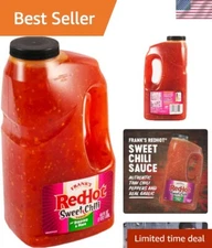 Bulk 0.5 Gallon Frank's RedHot Sweet Chili Sauce for Spicy Gourmet Recipes