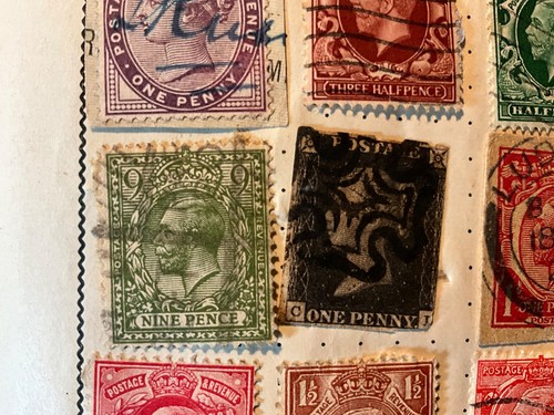World Stamp Album very old triumph album 1800s on Qv 1d black black MX #1 - 第 14/24 張圖片