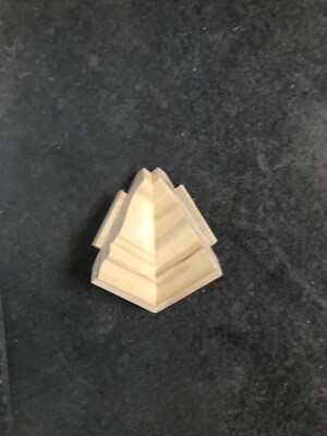 Crown Molding Corners Low Profile BARE SOLID PINE 3 5/8  inside Corners