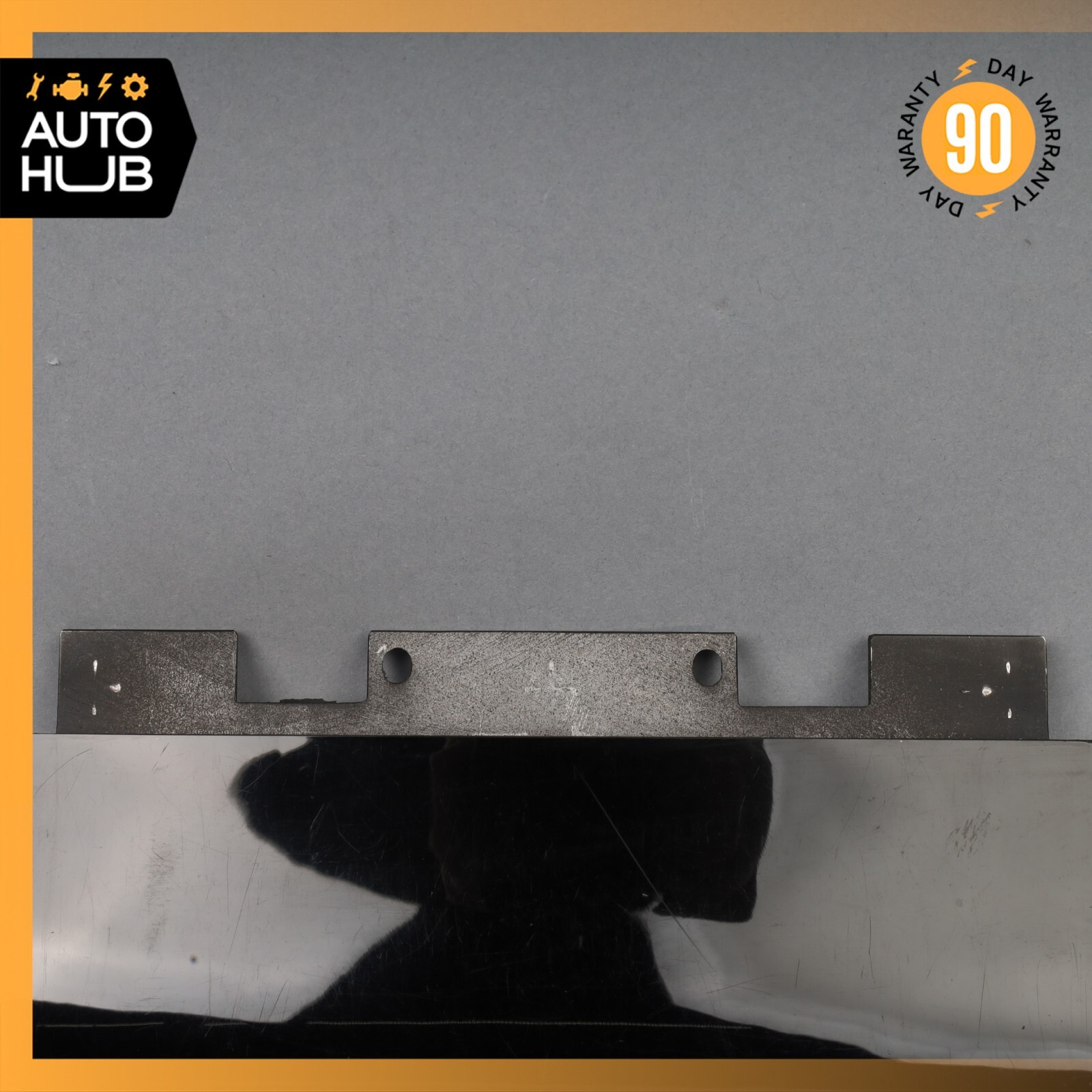 03-17 Bentley Continental GT Rear Center Console A/C Air Vent Trim Black OEM 61k