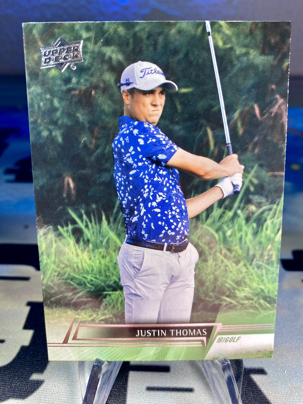 2024 Justin Thomas Upper Deck Golf Base #17