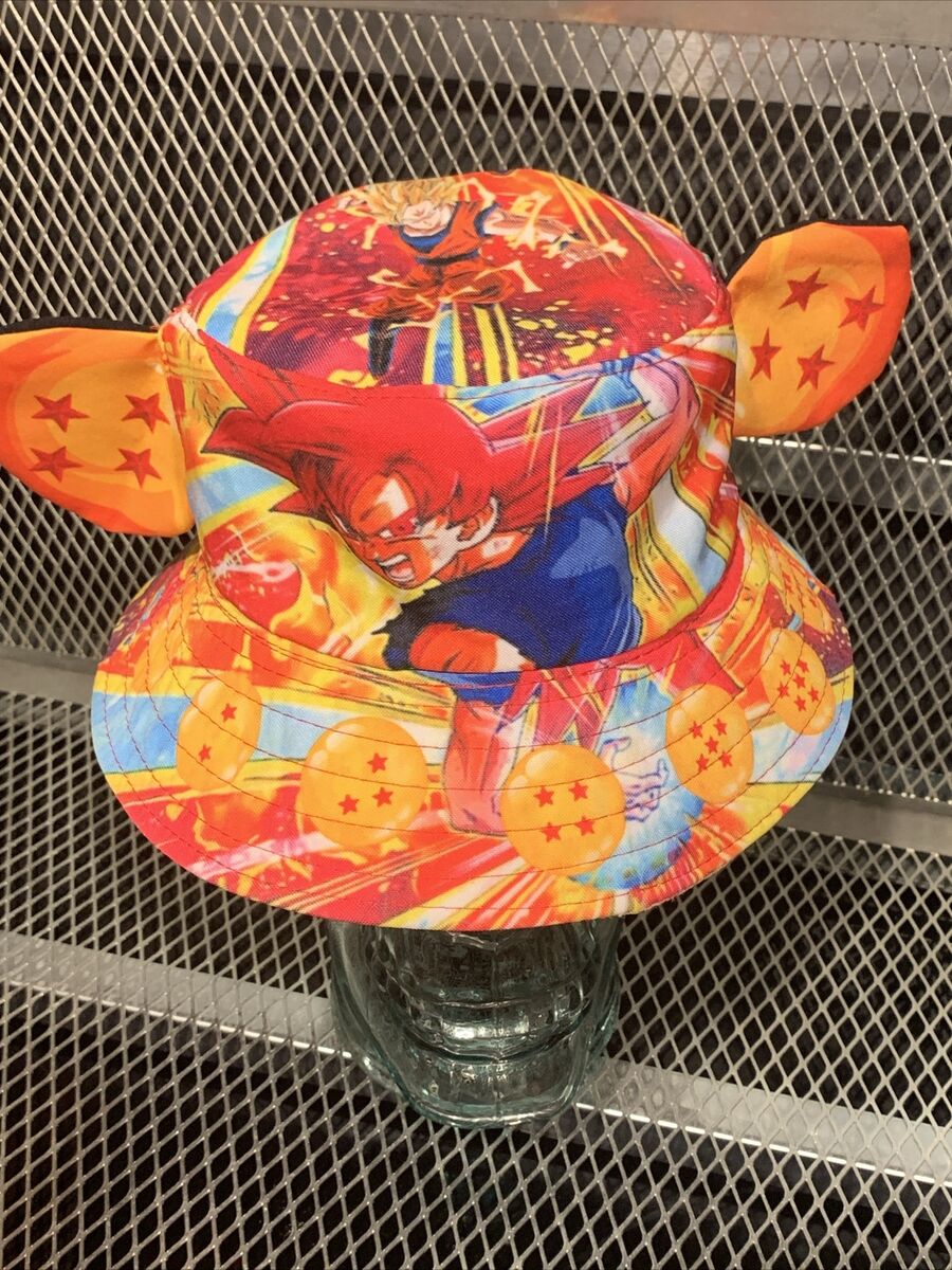 RARE DRAGON BALL Z SUPER Bucket Hat Kids One Size Children