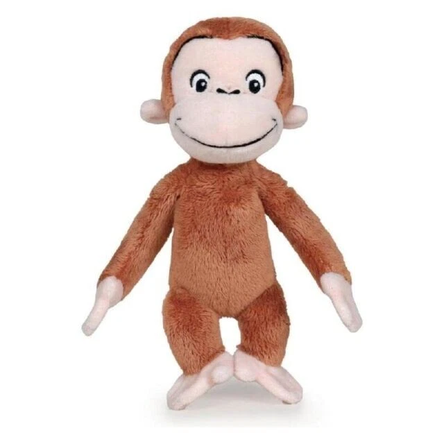 GRANDI GIOCHI PELUCHE CURIOSO COME GEORGE 20 CM