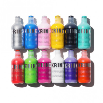 KRINK K-60 Lackmarker - 12er Set Permanentlackmopps auf Alkoholbasis