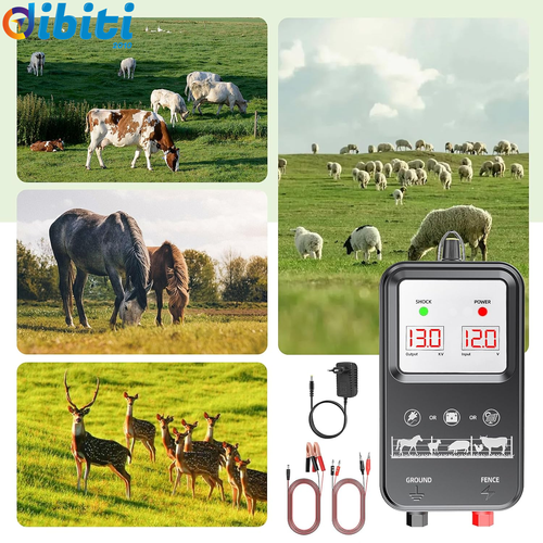 15KM Recinto Elettrico per Animali, 2J Elettrificatore per Recinzione Elettrica, - Foto 7 di 12