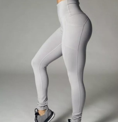 Buffbunny Gray Luna Leggings High Rise 