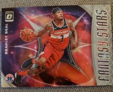 2019-20 Donruss Optic Basketball Bradley Beal Fantasy Stars Washington Wizards