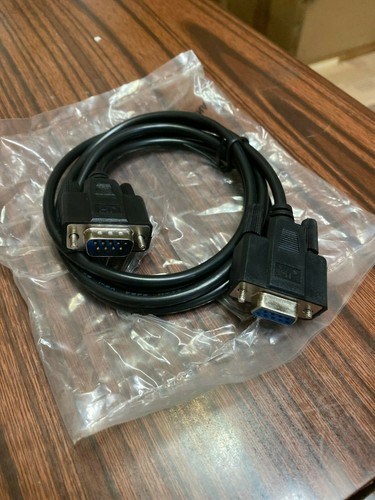 4.5 ft Serial Cable Male to Female RS232 Extension Cord 9 Pin Straight Through - 第 2/2 張圖片