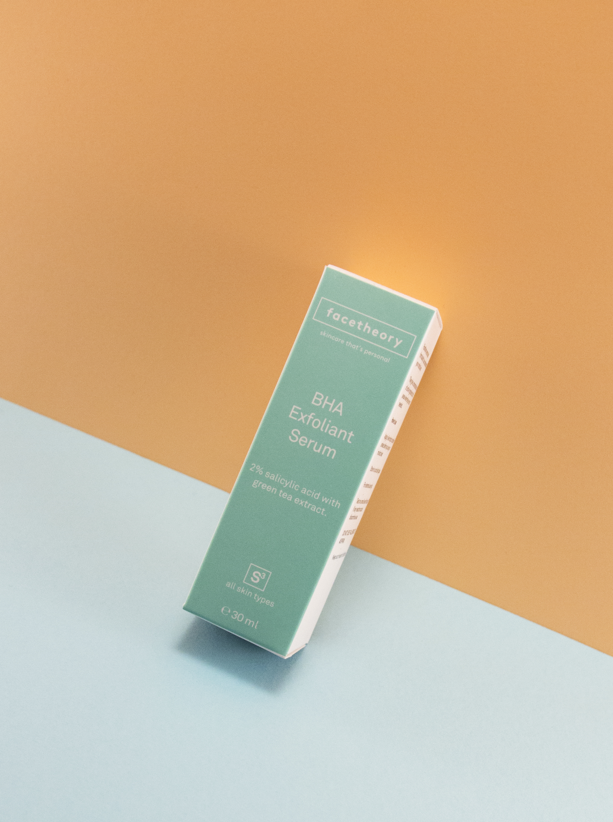 bha exfoliant serum face theory