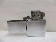 Zippo Windproof High Glossy Shiny Chrome Lighter 1993 16 Hole 5 Barrel