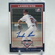 2017 PANINI USA STARS & STRIPES LANDON SIMS /199 #17 Arizona Diamondbacks Pick