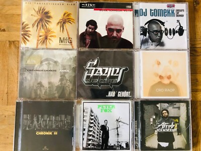 Rap Hip Hop CD Sammlung Afrob Peter Fox Cro Dj Tomekk Chronic III Samy Deluxe