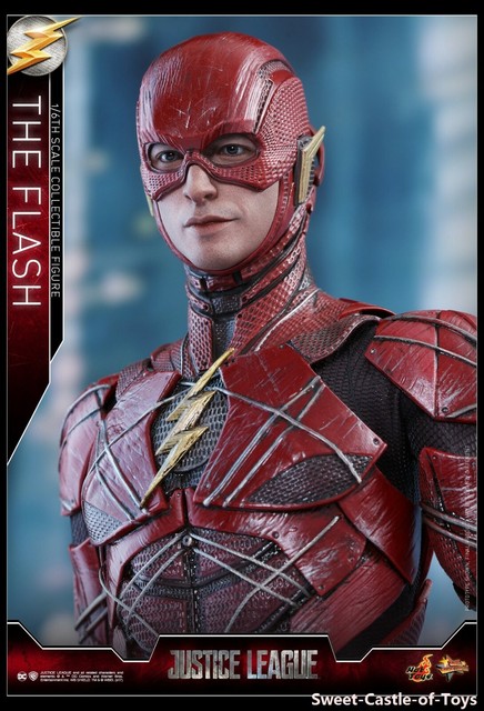 1/6 Hot Toys Action Figure DC Comics Justice League The Flash Barry Allen MMS448 | eBay