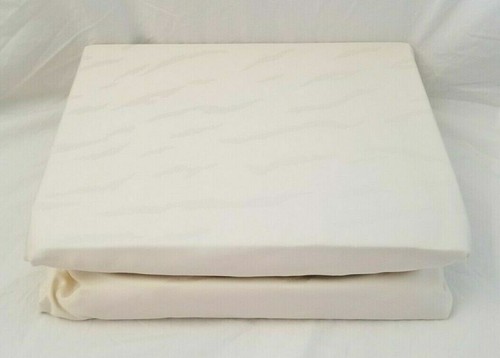 NUEVA Hoja Plana Ralph Lauren OLIVIA Mirada Queen 96""x108"" Crema Nueva en Paquete - Imagen 6 de 9