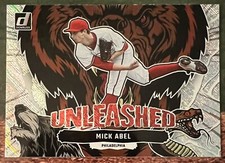 2023 Donruss Rapture Unleashed Mick Abel Philadelphia Phillies