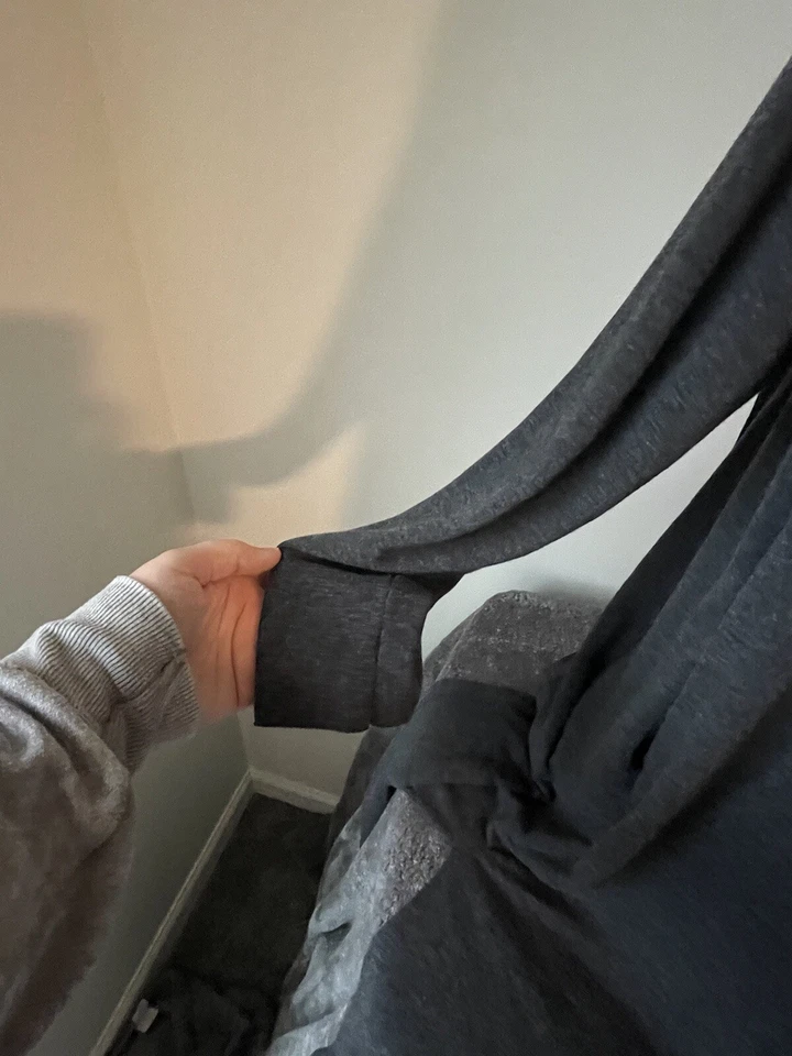 Cárdigan Plumero Michelle Comune Talla M Jersey Abierto Gris Calidad Bolsillos Largos Nuevo con Etiquetas Foto 2 de 4