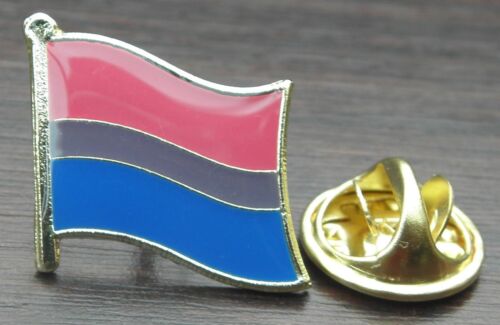 Bisexual Flag LGBT Pin Badge Bi Sexual Pride Diversity Symbol Sign Brooch - Afbeelding 1 van 6