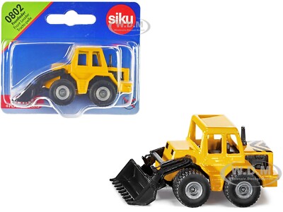 FRONT LOADER YELLOW & BLACK DIECAST MODEL BY SIKU 0802 | eBay