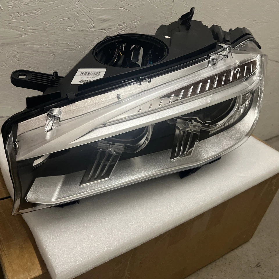¡Dañado! BMW X5 X6 2014-2018 xenón adaptable lado izquierdo 63117317109 (stk#553) Foto 2 de 4
