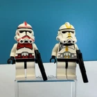 LEGO Star Wars Phase 2 327th Coruscant Clone Trooper Minifigure sw0128a Sw0091