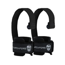 Gymreapers Weight Lifting Straps With Dowel Wrist Straps for Weightlifting ...