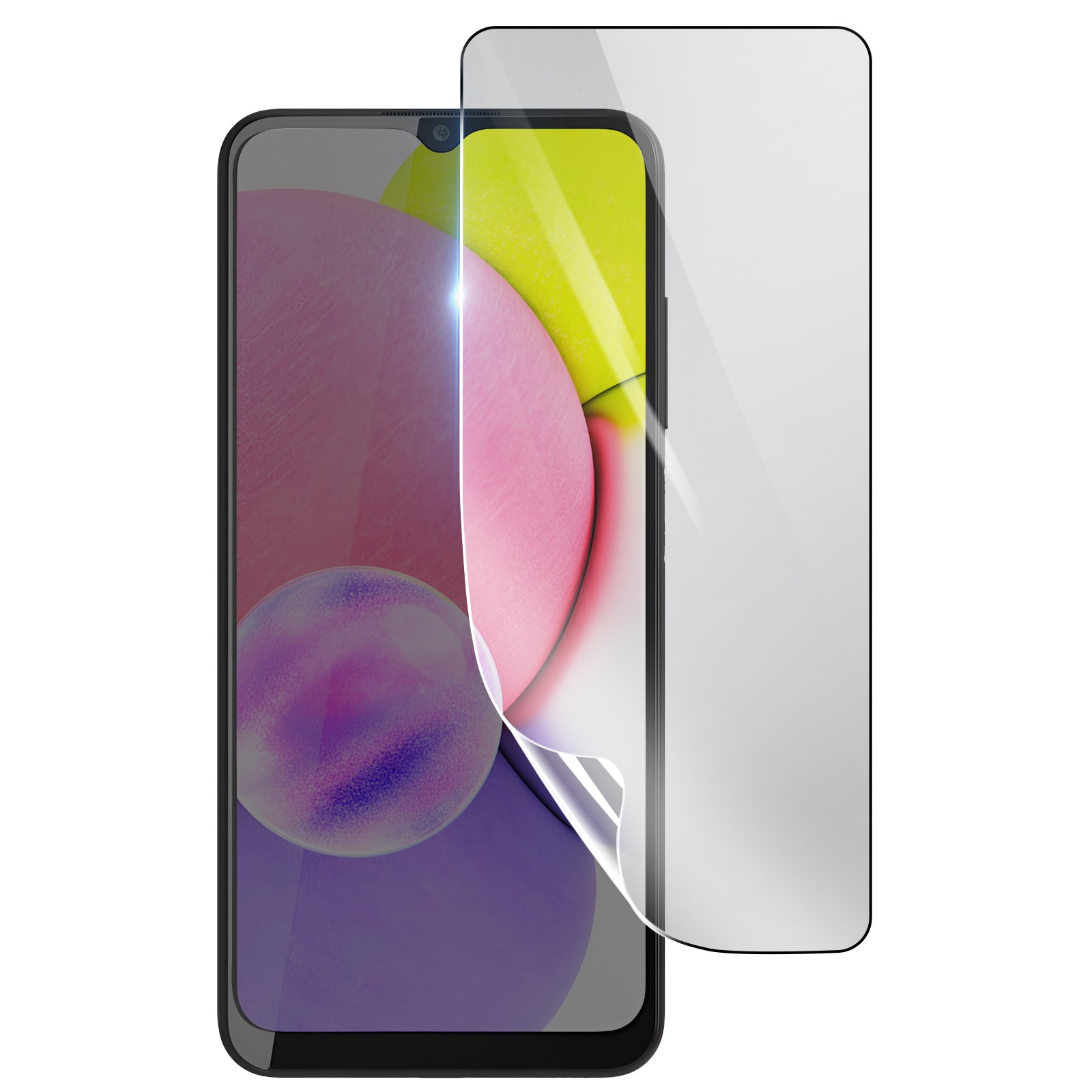 Film protection écran hydrogel Galaxy A03s antichoc transparent souple