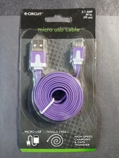 Micro USB Cable 39" E-CIRCUIT 2.1 amp 39"