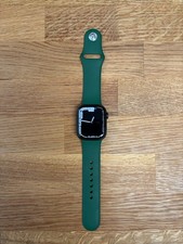 Apple Watch Series 7 41mm GPS + Cellular Aluminium Grün Akku 99% OVP