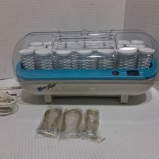 EURO STYLE Model 022 Professional Hot Rollers Hair Curlers 20 Total Works