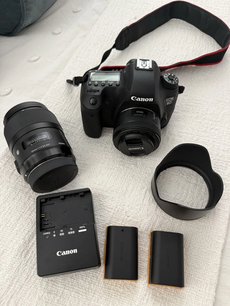 Canon EOS 6D 1-4.9x Digital Zoom Digital SLR Cameras for sale | eBay