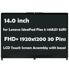 WUXGA LCD Screen Touch Digitizer Assembly for Lenovo IdeaPad Flex 5 14ABR8 82XX