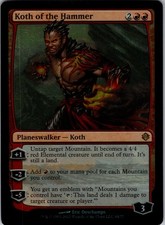 Koth of the Hammer Duel Decks: Venser vs. Koth MP Magic: The Gathering Foil