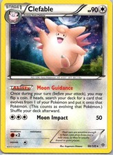 Pokemon TCG Clefable 98/135 Plasma Storm NM