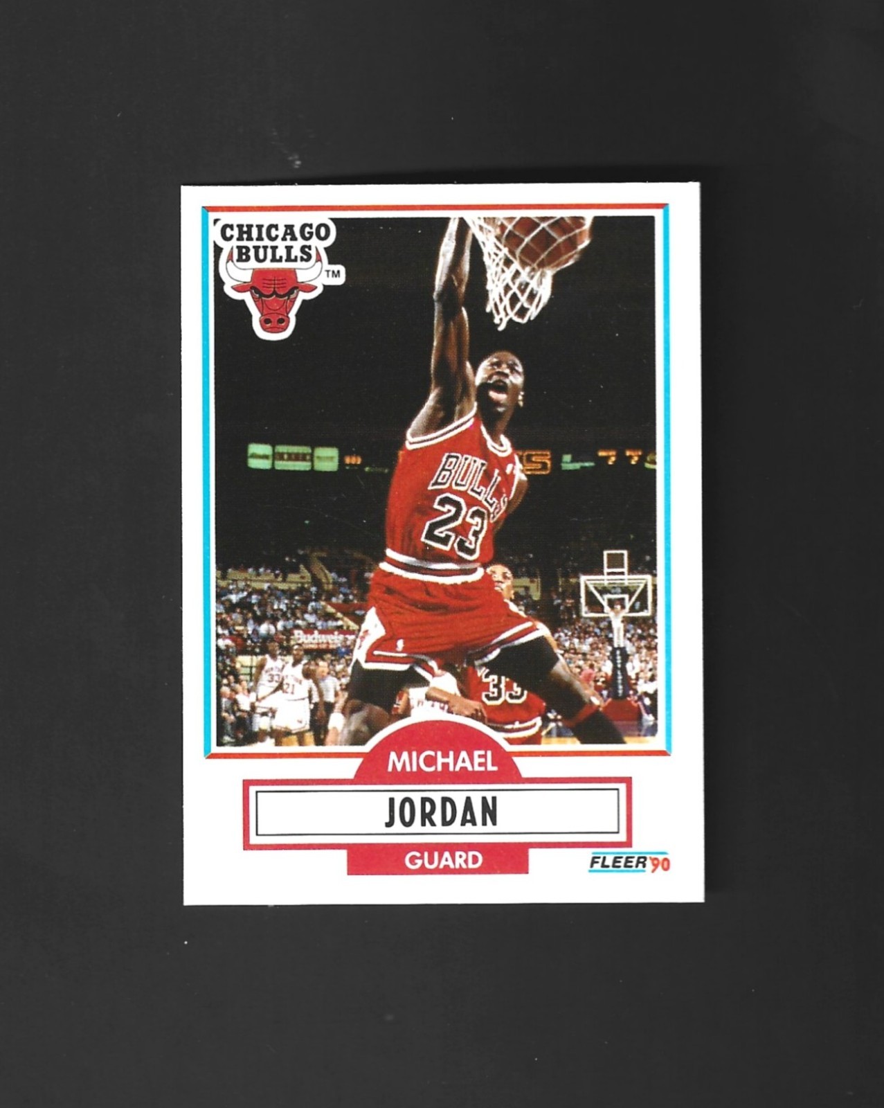 1990-91 Fleer Basketball - Michael Jordan #26 MVP HOF Chicago Bulls Hall of Fame