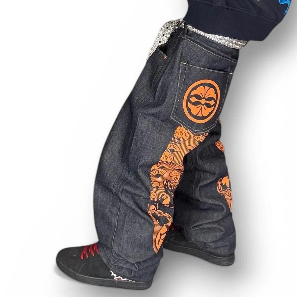EVISU Black Jeans for Men for sale | eBay