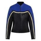 MotoGirl Hayley Leather Lady Blue