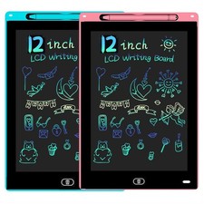 AYIYAKE 2 Pack LCD Writing Tablet for Kids Doodle Board 12-Inch, Electronic D...