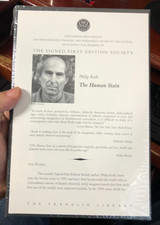 Product Image: "The Human Stain" by Philip Roth Signed, Sealed Franklin Library  2000