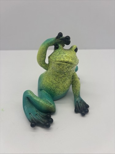 Kitty's Critters Frog ? Figurine 3”H x 4.5” W - Picture 8 of 8