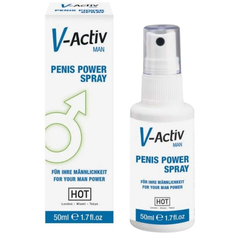 HEISS – V-ACTIV PENIS POWER SPRAY MÄNNER 50ML